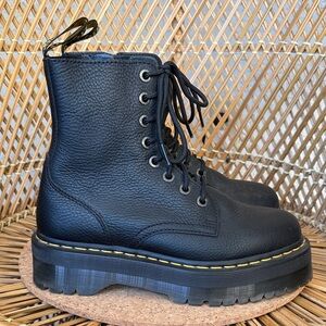 Dr. Martens Black Platform Boots